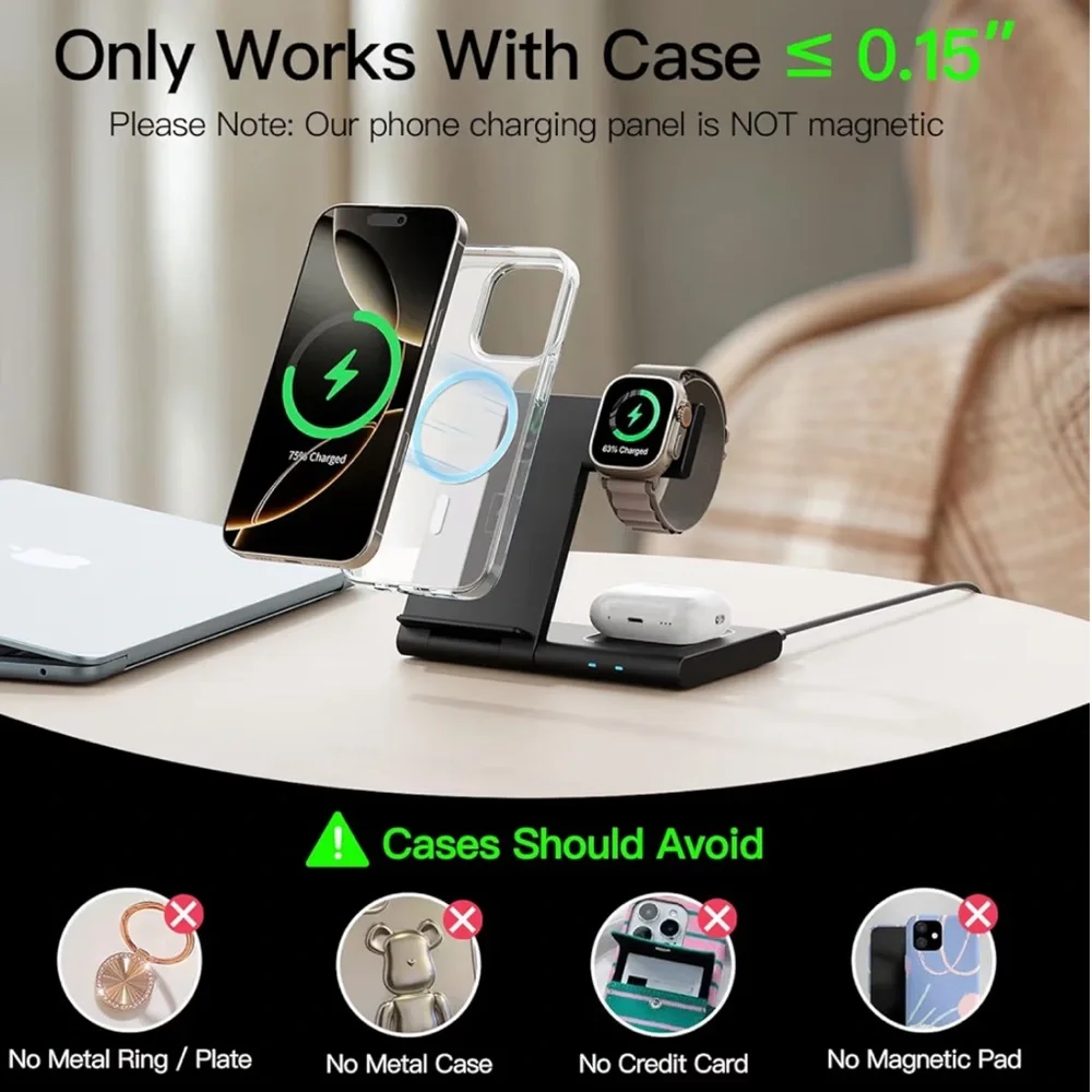 3-in-1 Wireless Charging Station